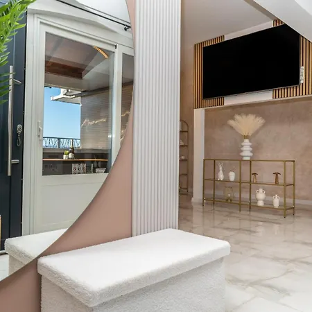 דירה Luxury Nea With Jacuzzi And Sea View *