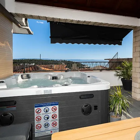 דירה Luxury Nea With Jacuzzi And Sea View